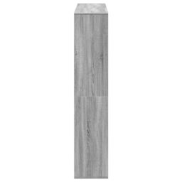 Berkfield Home Book Cabinet Grey Sonoma 132x29x141.5 cm Engineered Wood - thumbnail 6