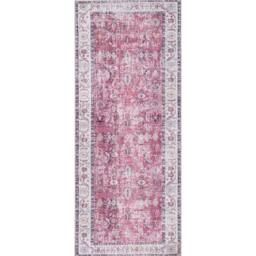 THE RUGS Rada Vintage Washable Rug - Ultra Soft Polyamide Traditional Style in Pink - Size: 120 cm x 160 cm - thumbnail 5