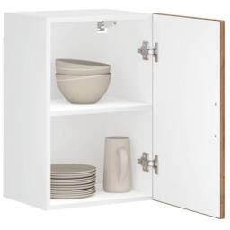 Berkfield Home Kitchen Wall Cabinet¬†Porto Old Wood Engineered Wood in Brown - thumbnail 2