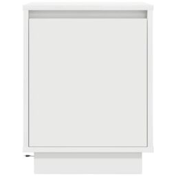 Berkfield Home Bedside Cabinets with LED Lights¬†2 pcs White 38x34x50 cm - Size: 38 x 34 x 50 cm - thumbnail 8