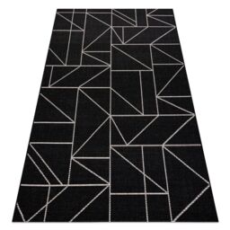 RugsX Floorlux Rug in Black - Size: 240 cm x 330 cm - thumbnail 1
