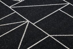 RugsX Floorlux Rug in Black - Size: 240 cm x 330 cm - thumbnail 5