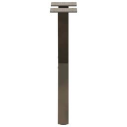 Berkfield Home Coffee Table Legs X-Shaped 2 pcs Natural Steel 28x(42-43) cm Steel in Brown - thumbnail 6