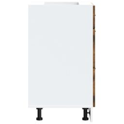 Berkfield Home Kitchen Base Cabinet Porto Smoked Oak Engineered Wood in Brown - thumbnail 6