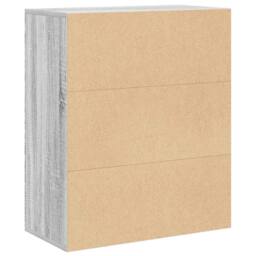 Berkfield Home Book Cabinet Grey Sonoma 60x30x71.5 cm Engineered Wood - thumbnail 6