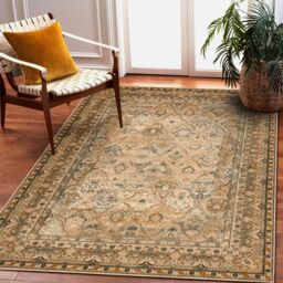 RugsX Wool Omega Rug in Yellow - Size: 200 cm x 300 cm - thumbnail 4