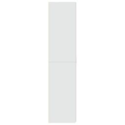 Berkfield Home Highboard White 70x42.5x185 cm Engineered Wood - thumbnail 5
