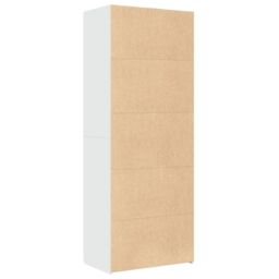 Berkfield Home Highboard White 70x42.5x185 cm Engineered Wood - thumbnail 6