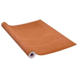 Berkfield Home Self-adhesive Furniture Film Light Oak 500x90 cm PVC in Tan