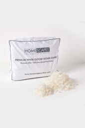 Homescapes Premium White Goose Down 13.5 Tog Winter Duvet - Size: Double - thumbnail 3