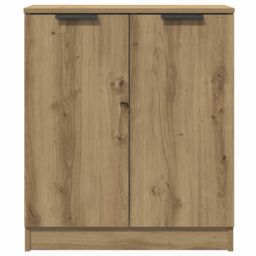 Berkfield Home Sideboards 3 pcs Artisan Oak 60x30x70 cm Engineered Wood in Brown - Size: 60 x 30 x 70 cm - thumbnail 6