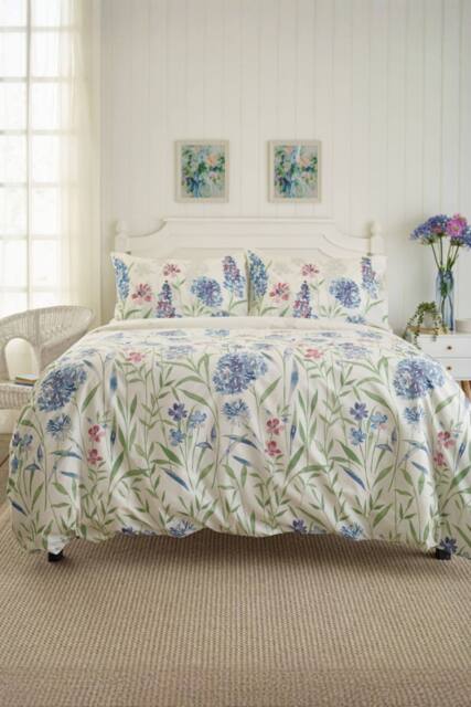 Deyongs Provence Printed Soft Cotton Duvet Set - Size: Single - image 1