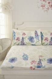 Deyongs Provence Printed Soft Cotton Duvet Set - Size: Single - thumbnail 3