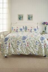 Deyongs Provence Printed Soft Cotton Duvet Set - Size: Single - thumbnail 1