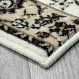 runrug Hallway Carpet Runner Rug - Soft & Comfy, 9mm - 'Traditional' in Cream - Size: 60 cm x 150 cm - thumbnail 6