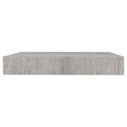 Berkfield Home Floating Wall Shelf Concrete Grey 23x23.5x3.8 cm MDF - thumbnail 5