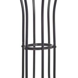 Wyld and Coco Black Metal Coat Stand 165cm - Freestanding Jacket Rack - thumbnail 5