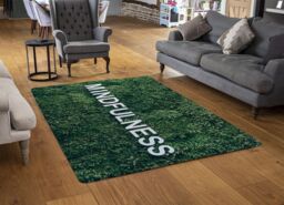 Benjamin Tate Design Wellness Mindfulness Designer Rug in Natural - Size: Large - thumbnail 2