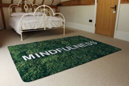 Benjamin Tate Design Wellness Mindfulness Designer Rug in Natural - Size: Large - thumbnail 3
