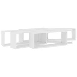 Berkfield Home Wall Cube Shelf 6 pcs White 60x15x23 cm Engineered Wood - Size: 60 x 15 x 23 cm - thumbnail 8