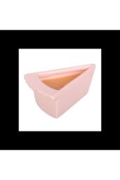 KDMD Home Baked Pumpkin Pie Ceramic Candle with Pie Dish in Baby Pink - thumbnail 4