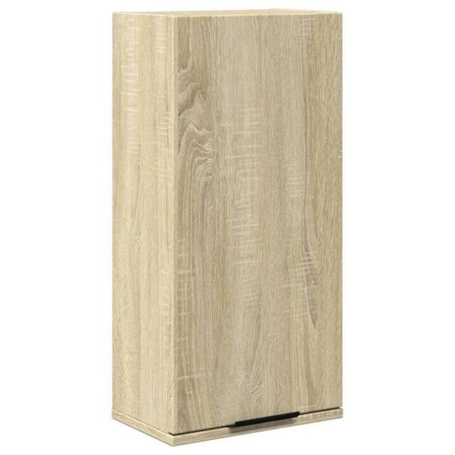 Berkfield Home Wall-mounted Bathroom Cabinet Sonoma Oak 32x20x67 cm in Light Tan - Size: 32 x 20 x 67 cm - image 1