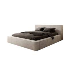 Stratus Interiors Low Headboard Mini Ambassador Bed Frame - Gas Lift Storage in Natural - Size: Double - thumbnail 1