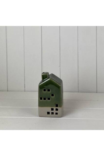 KDMD Green Charming Ceramic House Decoration with LED - image 1