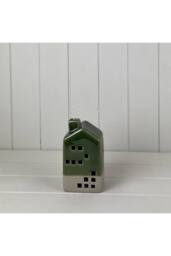 KDMD Green Charming Ceramic House Decoration with LED