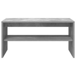 Berkfield Home TV Cabinet Concrete Grey 80x40x40 cm Engineered Wood - Size: 80 x 40 x 40 cm - thumbnail 5