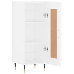 Berkfield Home Sideboard White 34.5x34x90 cm Engineered Wood - thumbnail 6