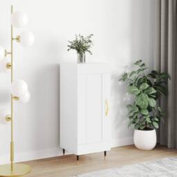 Berkfield Home Sideboard White 34.5x34x90 cm Engineered Wood - thumbnail 2