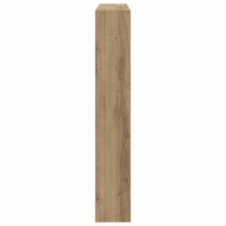 Berkfield Home Gorgeous Artisan Oak Headboard Artisan oak Engineered wood 120 x in Brown - thumbnail 7