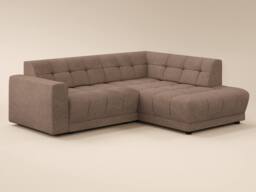Solace+Co Asta 3 Seater Right Corner Sofa in Brown - thumbnail 3