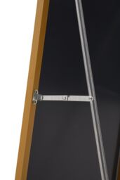Living and Home 40x150cm Slim Design Metal Frame Full Length Mirror - Wall Mounted/Floor Standing for Home & Fashion Boutiques - Size: 40x150 cm - thumbnail 7