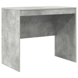 Berkfield Home Computer Desk Concrete Grey MDF Board 90 x 50 x 76 cm - thumbnail 2
