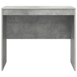 Berkfield Home Computer Desk Concrete Grey MDF Board 90 x 50 x 76 cm - thumbnail 4