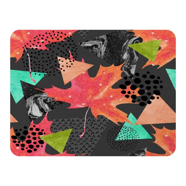 Benjamin Tate Design Maple Leaf Geometrics Blanket in Natural - Size: 120 cm x 150 cm - image 1
