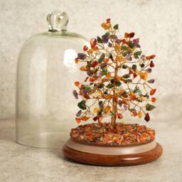Serenity Gemstone Dome Tree Small - Multi Coloured in Green - thumbnail 5