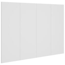 Berkfield Home Bed Headboard White 120x1.5x80 cm Engineered Wood - thumbnail 1