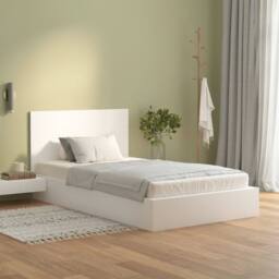 Berkfield Home Bed Headboard White 120x1.5x80 cm Engineered Wood - thumbnail 3
