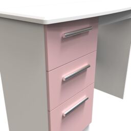 Ready Assembled 2 U Harrow Vanity (Ready Assembled) in Dusty Pink - thumbnail 4