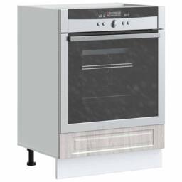 Berkfield Home Oven Cabinet¬†Porto Grey Sonoma Engineered Wood - thumbnail 3