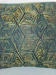 Celebrity Interiors Adelita Cushion 18cm x 18cm in Green - Size: Single - thumbnail 2