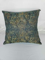 Celebrity Interiors Adelita Cushion 18cm x 18cm in Green - Size: Single - thumbnail 1