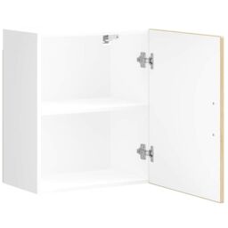 Berkfield Home Kitchen Wall Cabinet¬†Porto Sonoma Oak Engineered Wood in Grey - thumbnail 6