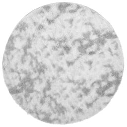 Berkfield Home Shaggy Rug High Pile NAVARRA Light Grey 100x100 cm Polyester - Size: Medium - thumbnail 2