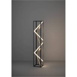 Loops 2 PACK Stylish Black & Gold Floor Lamp - Elegant Indoor Lighting - thumbnail 4