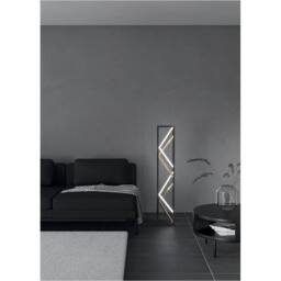 Loops 2 PACK Stylish Black & Gold Floor Lamp - Elegant Indoor Lighting - thumbnail 5