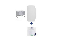 chicco Next2Me Refresh Bundle, Crib, Mattress & 2 sheets in White - thumbnail 1